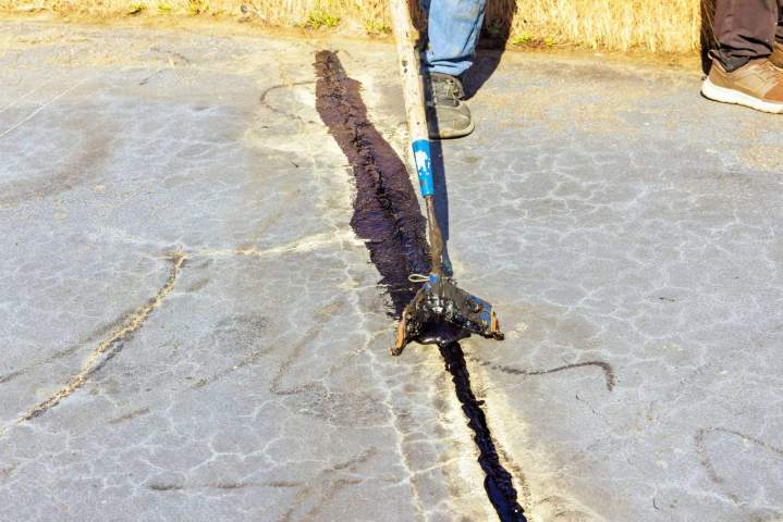 Correction des fissures et remise à neuf
